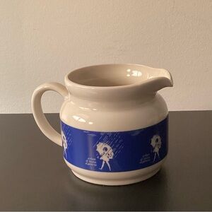 Morton salt vintage creamer